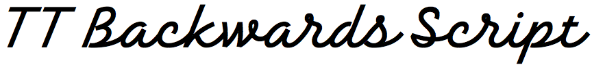 TT Backwards Script