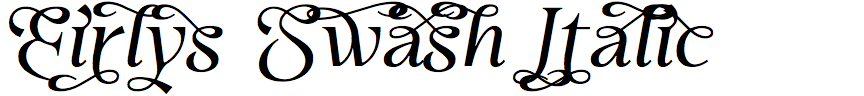 Eirlys Swash Italic