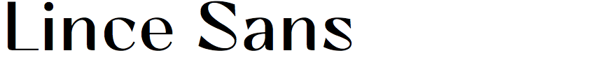 Lince Sans