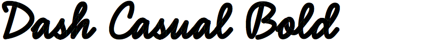 Dash Casual Bold