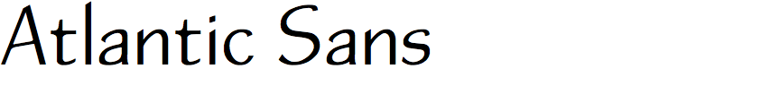 Atlantic Sans