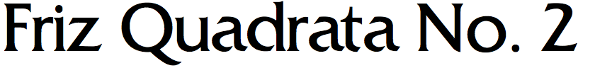 Friz Quadrata No. 2