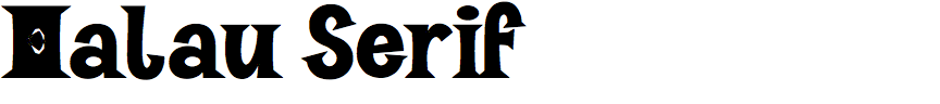 Halau Serif