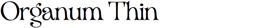Organum Thin