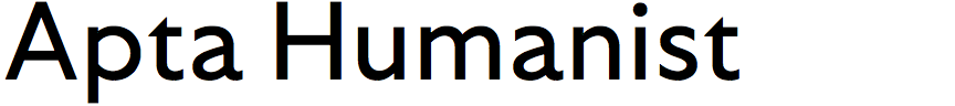 Apta Humanist