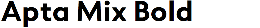 Apta Mix Bold