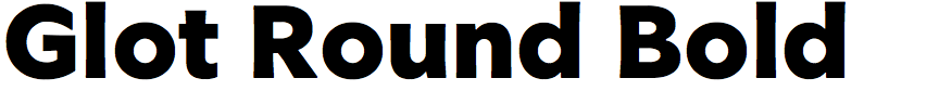 Glot Round Bold