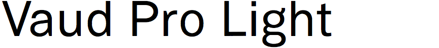 Vaud Pro Light