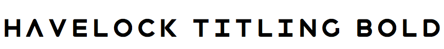 Havelock Titling Bold