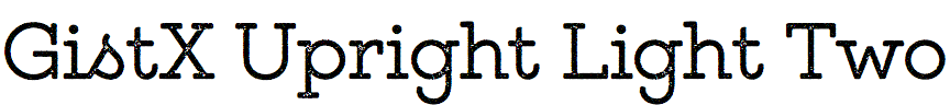 GistX Upright Light Two