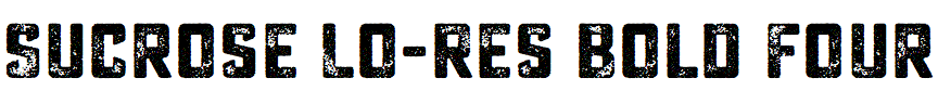 Sucrose Lo-Res Bold Four