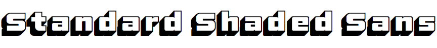 Standard Shaded Sans