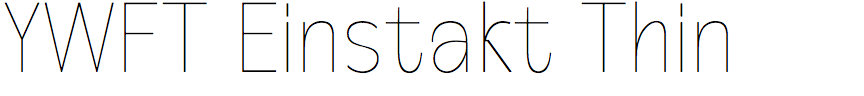 YWFT Einstakt Thin