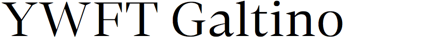 YWFT Galtino