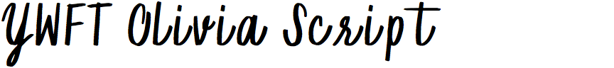 YWFT Olivia Script