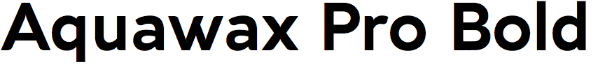 Aquawax Pro Bold