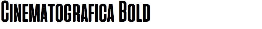 Cinematografica Bold