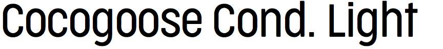 Cocogoose Condensed Light