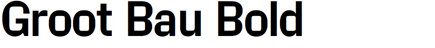 Groot Bau Bold