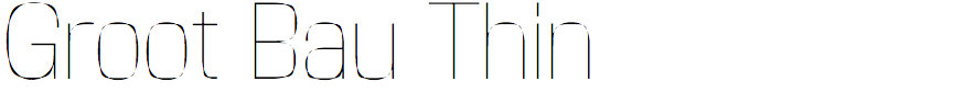 Groot Bau Thin
