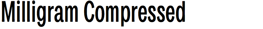 Milligram Compressed