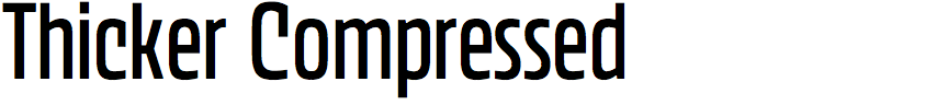 Thicker Compressed
