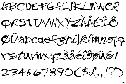 Tree Frog Font