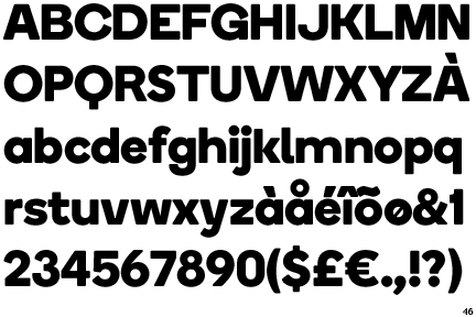 Information about the font Boing and where to buy it