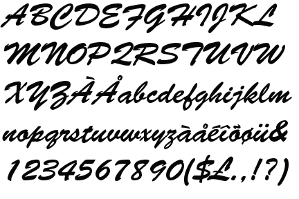 Font Brush