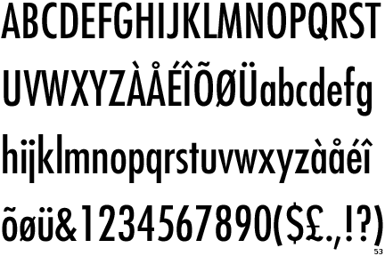 Futura Condensed
