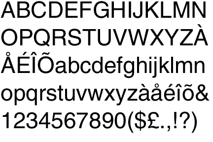 Helvetica