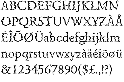 Quake Font