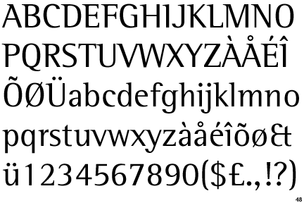 Semi Serif Fonts