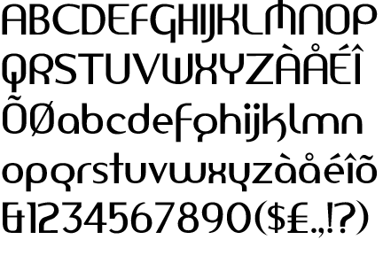 amerika sans font