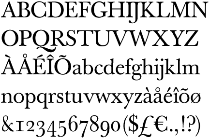 Berthold Baskerville Book BQ OsF
