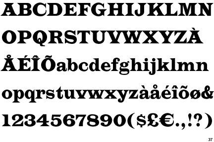 Information about the font Latin Not Wide and where to buy it
