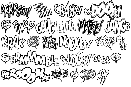crazy fonts twin