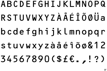 Ocrb Font