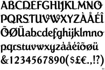 Feldarin script probably resembles Roman script and probably bears a