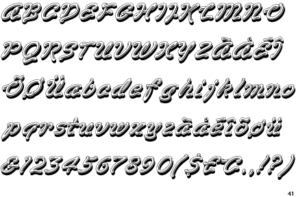 Vegas Font