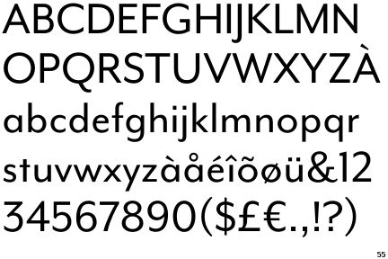 Mr Eaves Font