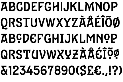 art nouveau font. Inspired by Art Nouveau