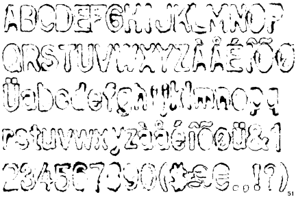 Thumbnail Bull UnderInked Font Download Thumbnail Bull UnderInked Font Download
