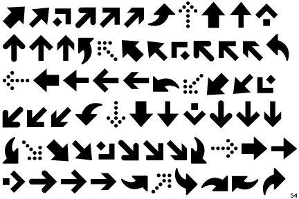 Information about the font Click Bits Arrows 1 and where to buy it Information about the font Click Bits Arrows 1 and where to buy it