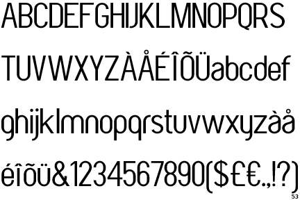 Antagometrica font free Antagometrica font free