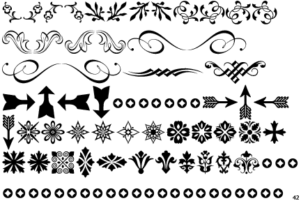 Information about the font Delicato Ornaments and where to buy it