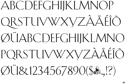 schneidler font