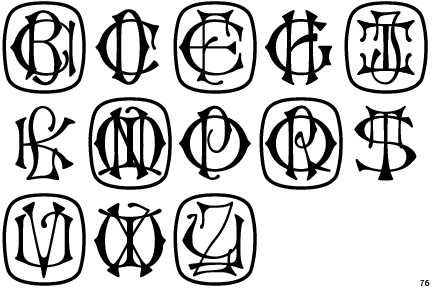 Entwined Monograms