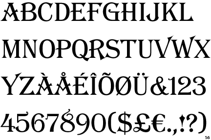 Algerian Font