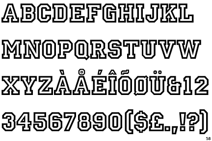 American College Font